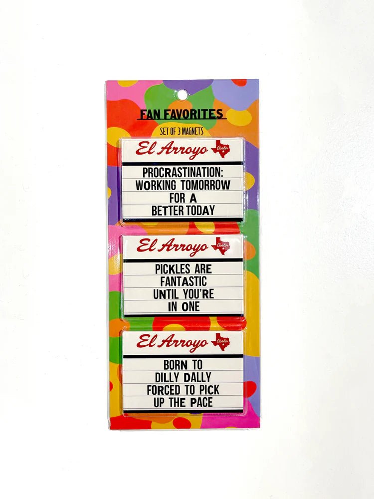 Fan Favorites - Magnet Set - Nifty Decor & More