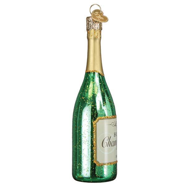 Fancy Champagne Bottle Ornament - Nifty Decor & More
