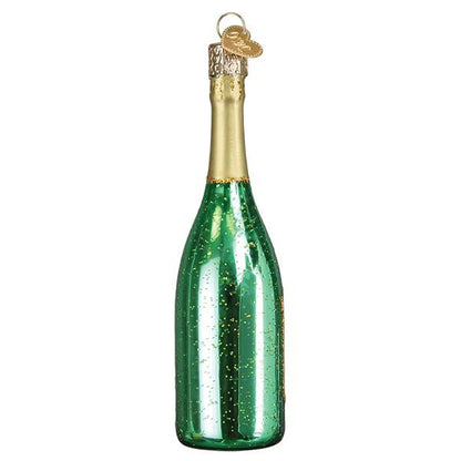 Fancy Champagne Bottle Ornament - Nifty Decor & More