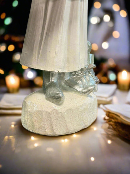 Fancy Christmas Light Up Santa