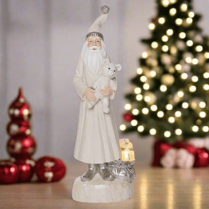 Fancy Christmas Light Up Santa