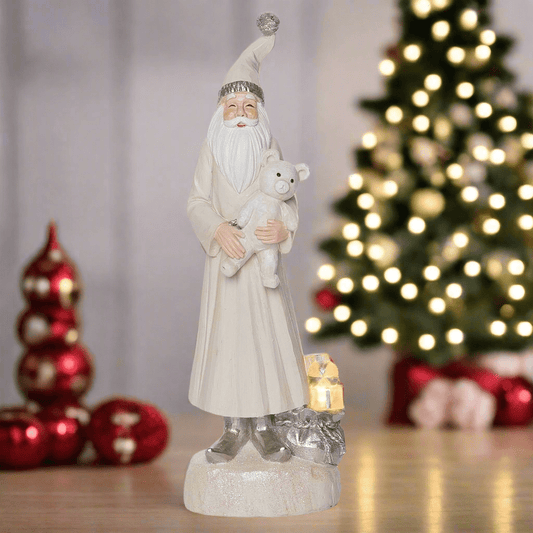 Fancy Christmas Light Up Santa - Nifty Decor & More