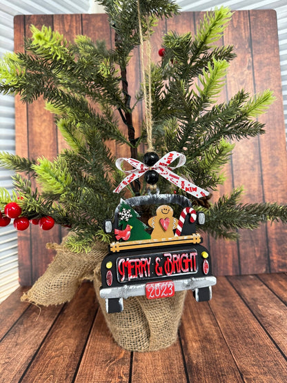 Farmhouse Christmas Truck Ornaments - Nifty Decor & More