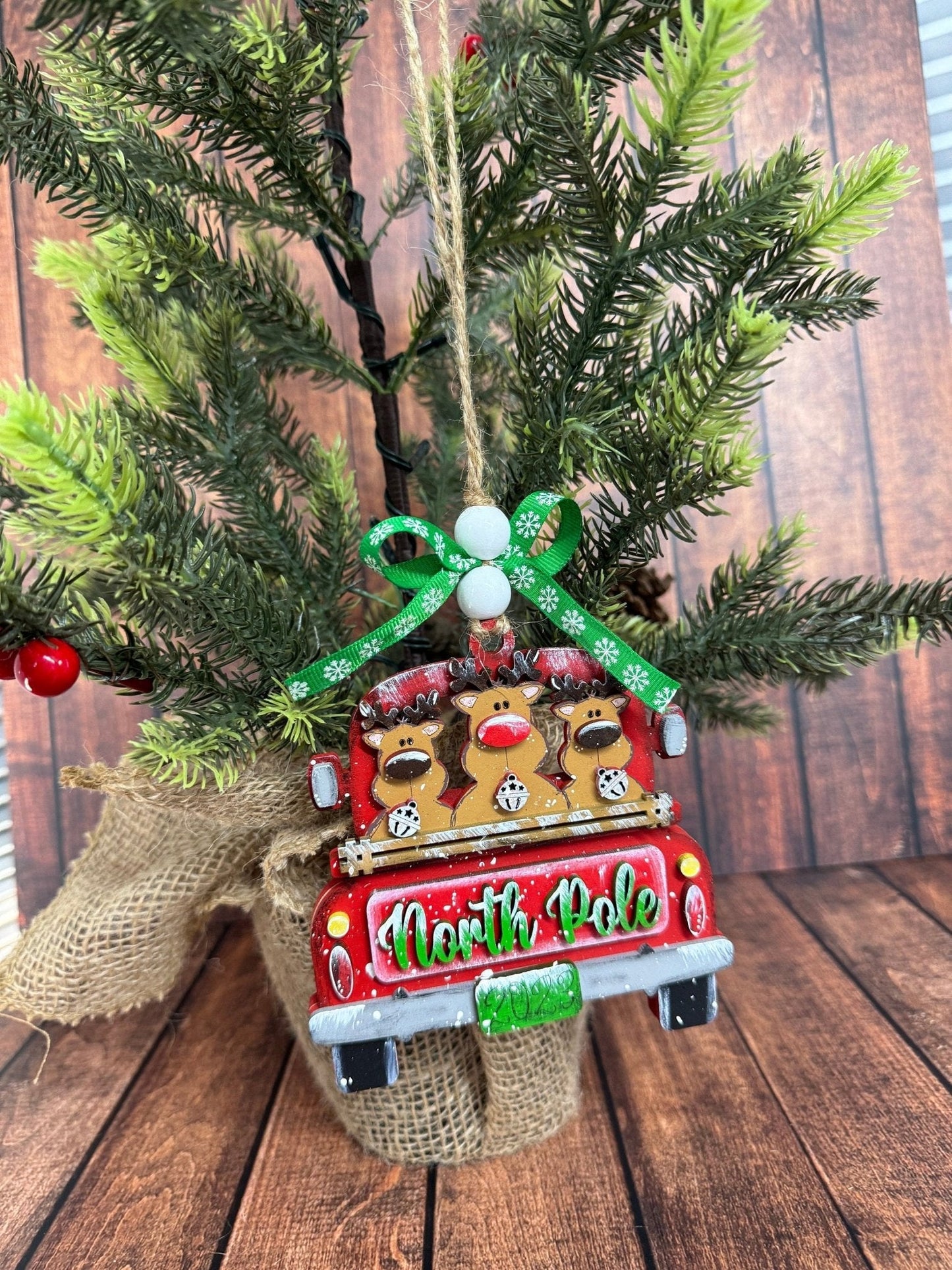 Farmhouse Christmas Truck Ornaments - Nifty Decor & More