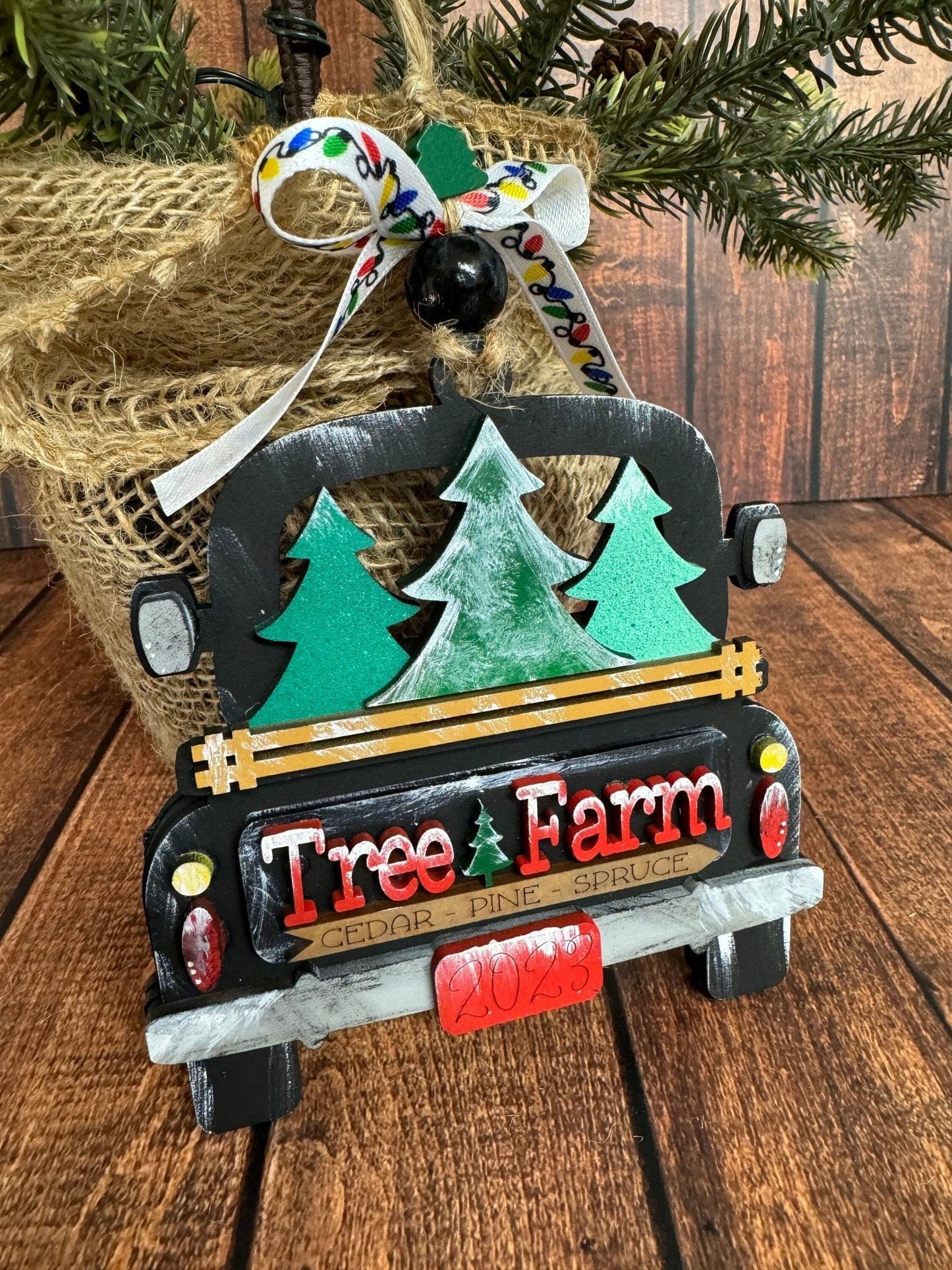 Farmhouse Christmas Truck Ornaments - Nifty Decor & More