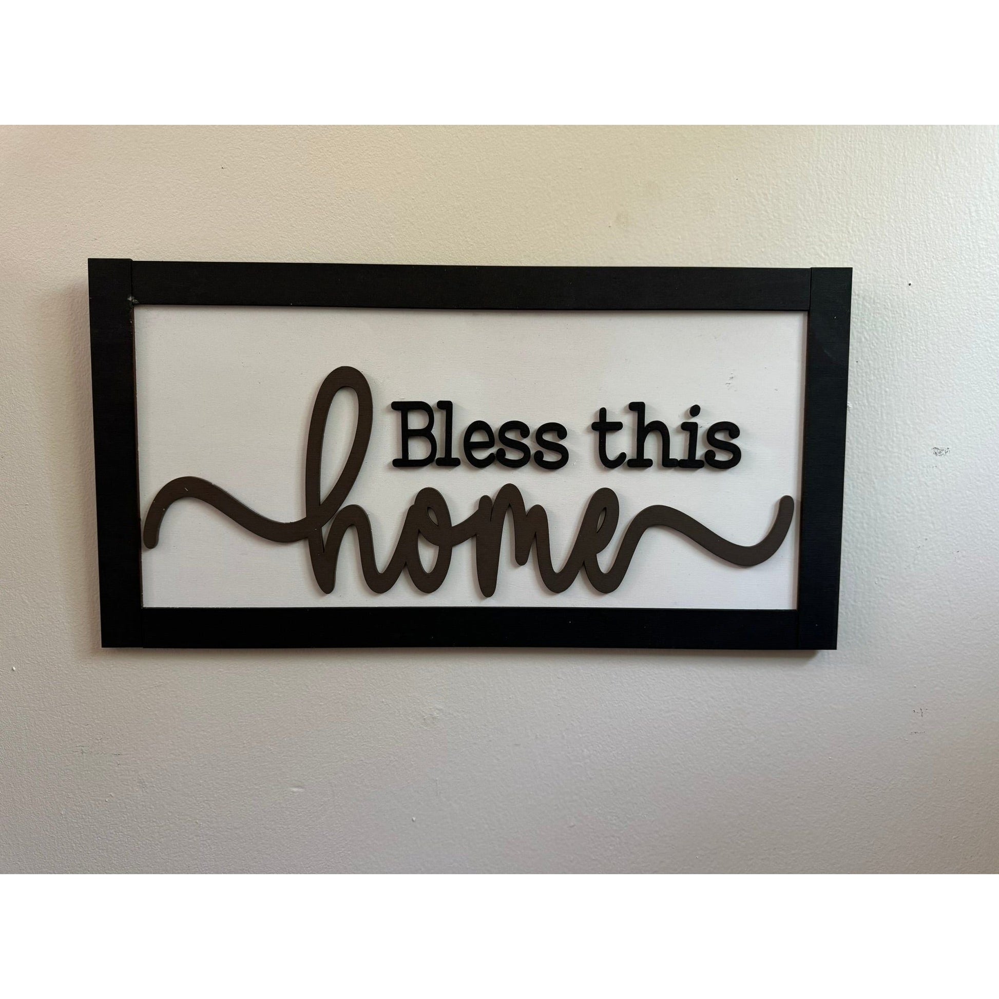 Farmhouse Collection Signs Rustic Wooden Wall Decor for Home and Gathering Spaces - Nifty Decor & More