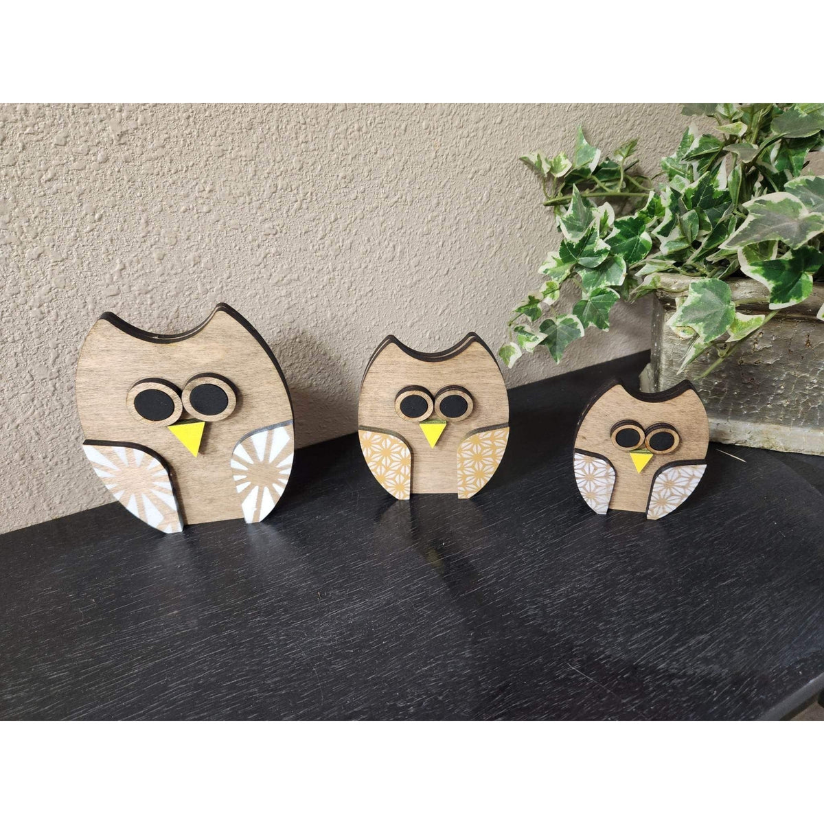 Farmhouse Owl Set - Nifty Decor & More