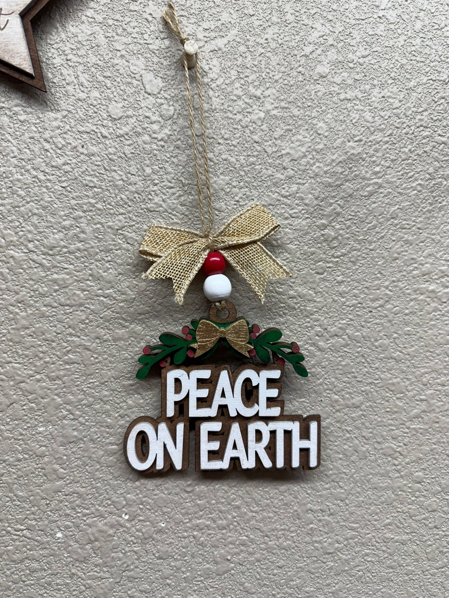 Farmhouse Religious Christmas Ornaments - Nifty Decor & More