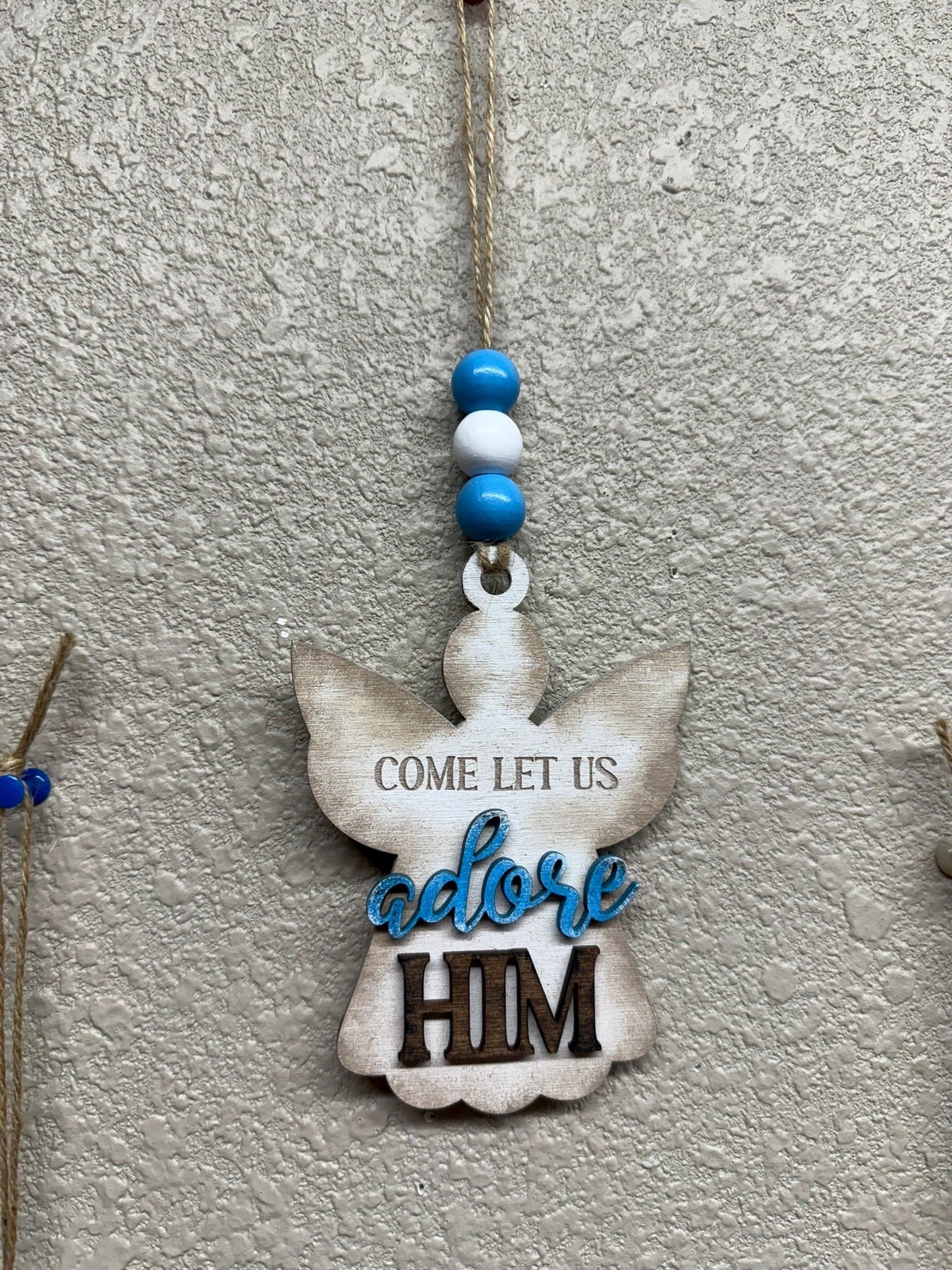 Farmhouse Religious Christmas Ornaments - Nifty Decor & More