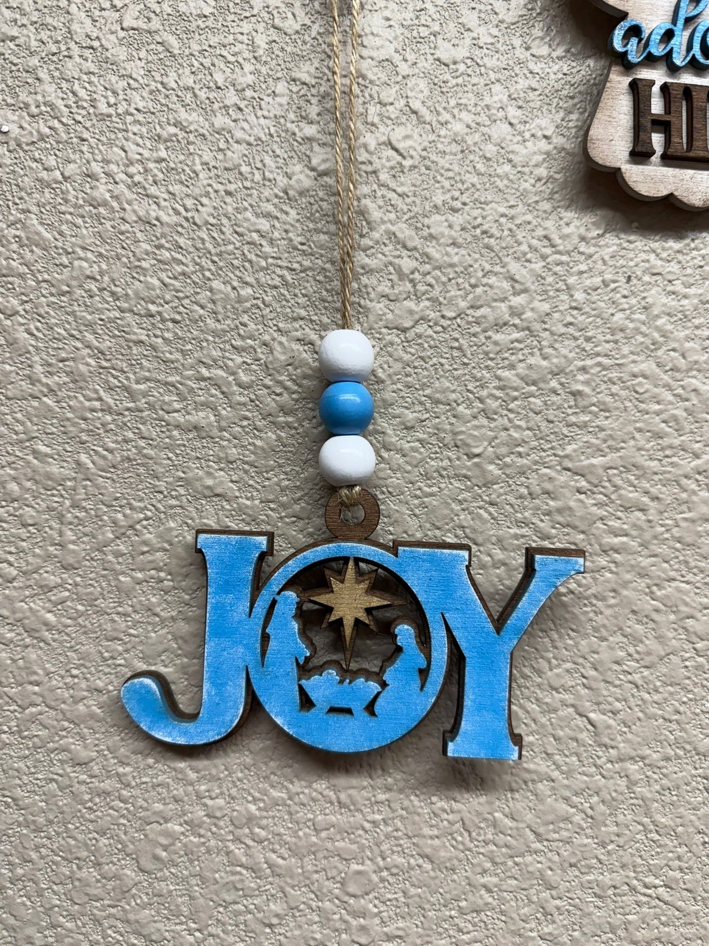 Farmhouse Religious Christmas Ornaments - Nifty Decor & More