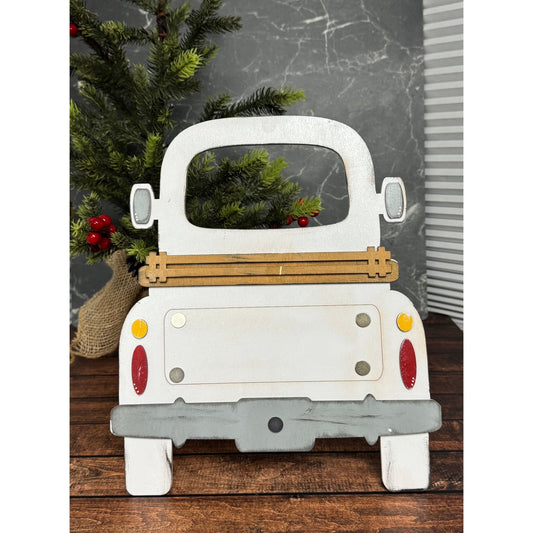 Farmhouse Truck Interchangeable - EXTRA TRUCK Interchangeable Truck White