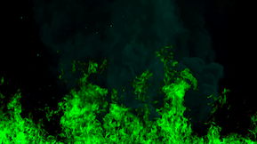 Fiery Blaze Scene