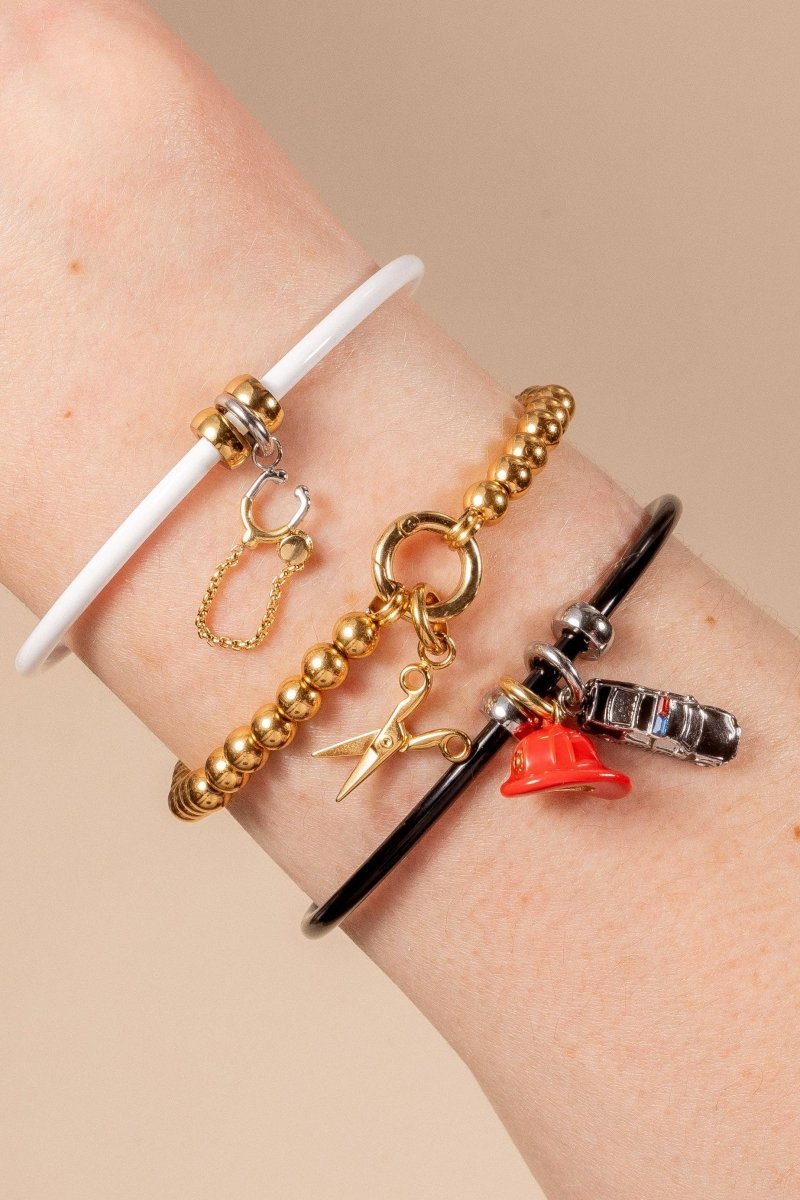 Fire Fighter Hat Charm - Nifty Decor & More