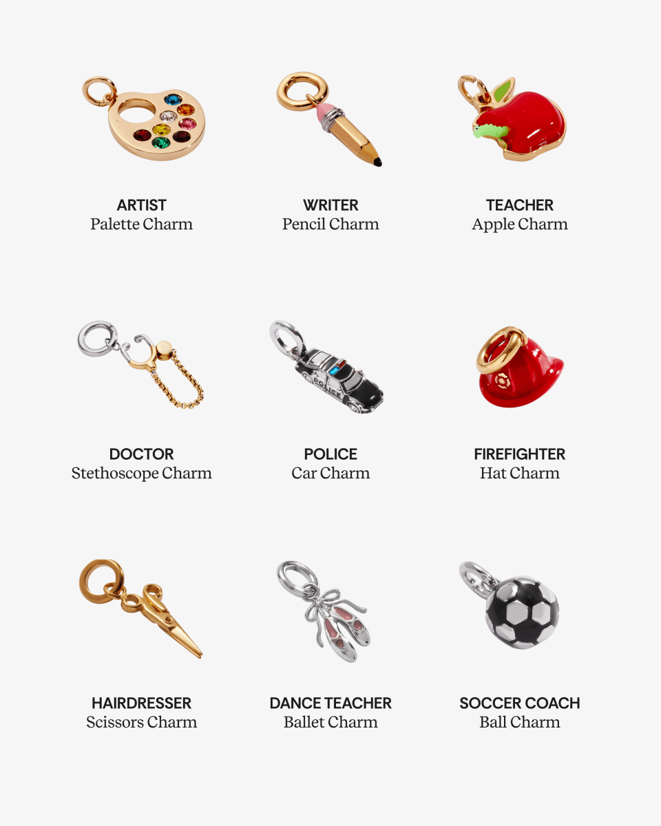 Fire Fighter Hat Charm - Nifty Decor & More