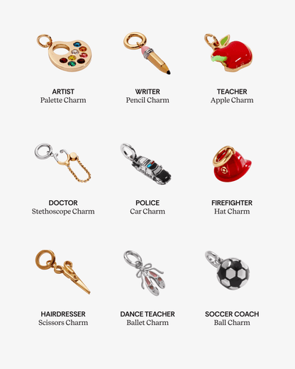 Fire Fighter Hat Charm - Nifty Decor & More