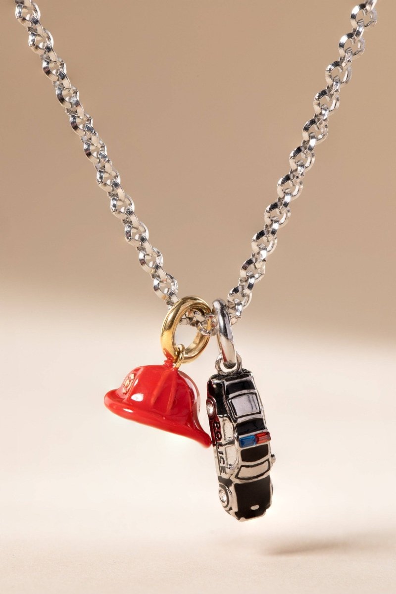 Fire Fighter Hat Charm - Nifty Decor & More
