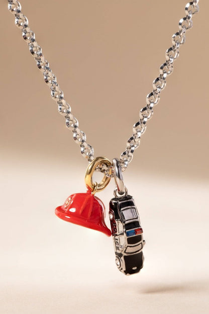 Fire Fighter Hat Charm - Nifty Decor & More