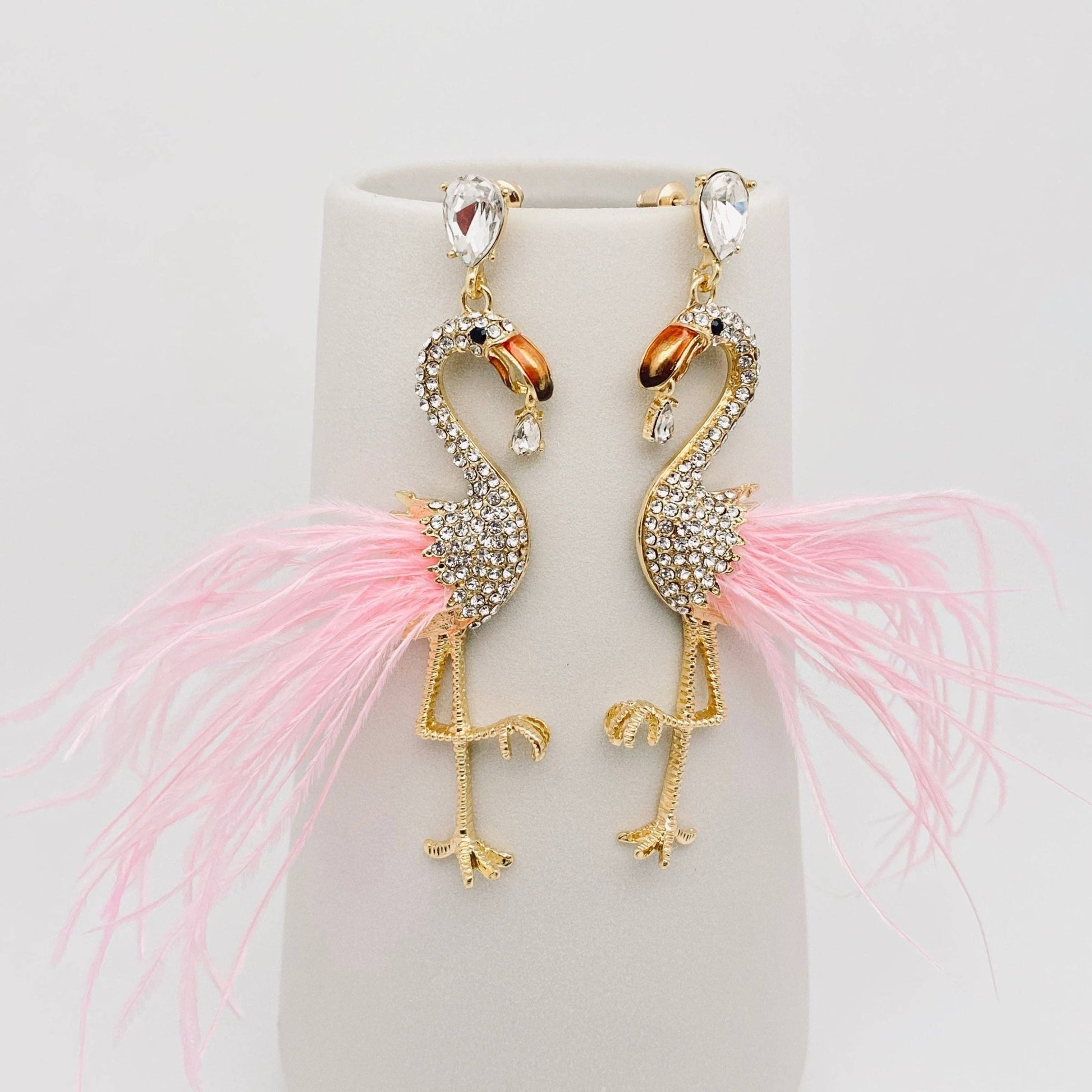 Flamingo Earrings - Nifty Decor & More