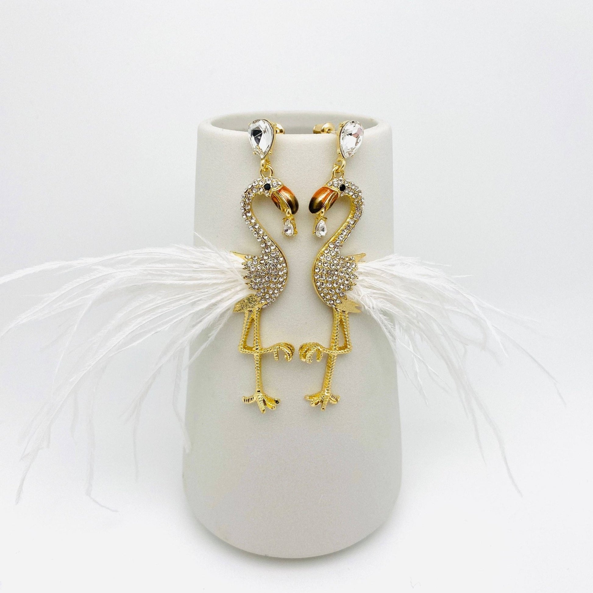 Flamingo Earrings - Nifty Decor & More