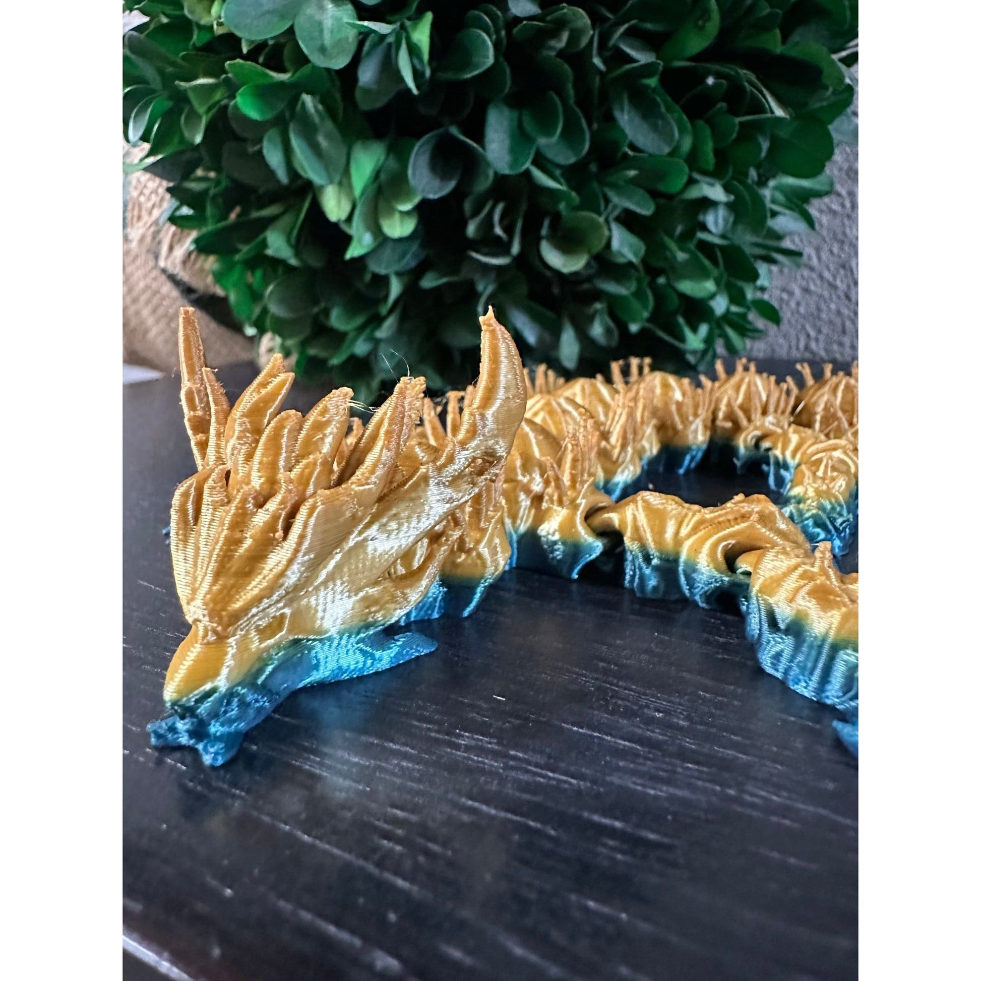 Flexi Dragon 3D Printed