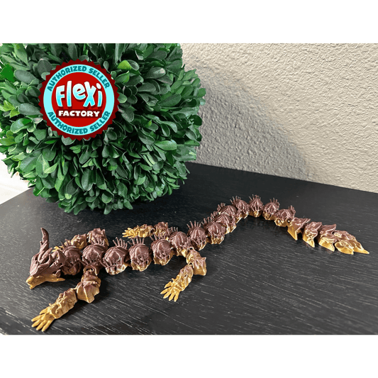 Flexi Dragon 3D Printed