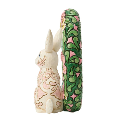Floral Bunny Wreath - Nifty Decor & More