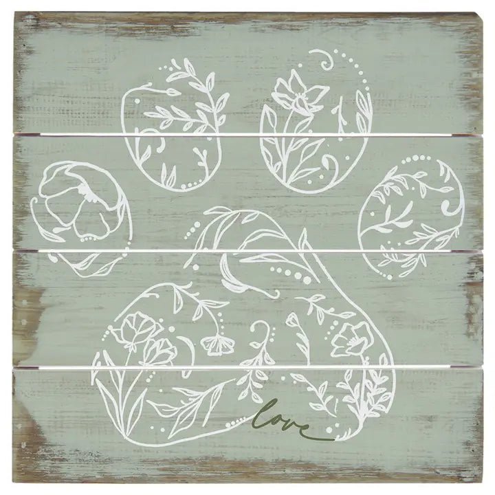 Floral Paw Green - Perfect Pallet Petites - Nifty Decor & More