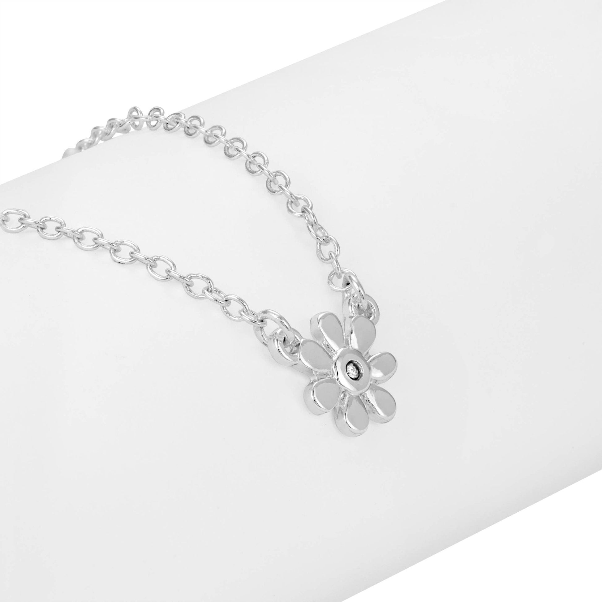 Flower Girl Necklace & Card Set - Best Day Ever Wedding Jewelry for Girls - Nifty Decor & More