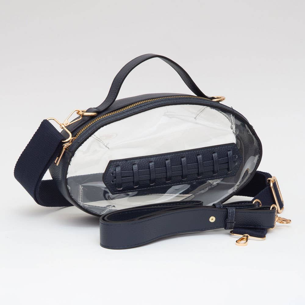 Football Shaped Purse Customizable Football Shaped - Nifty Decor & More