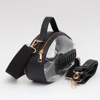 Football Shaped Purse Customizable Football Shaped - Nifty Decor & More