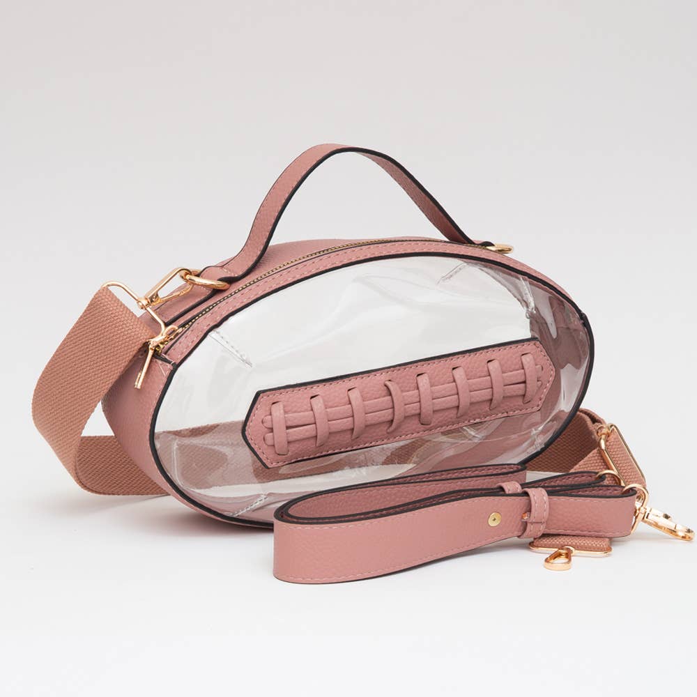 Football Shaped Purse Customizable Football Shaped - Nifty Decor & More