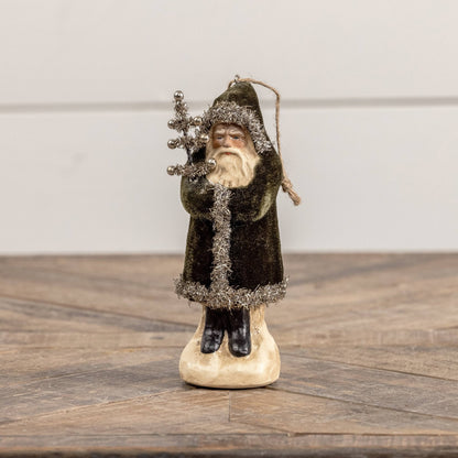 FOREST VELVET BELSNICKLE ORNAMENT - Nifty Decor & More