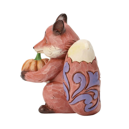 Fox with Pumpkin FIgurine - Nifty Decor & More