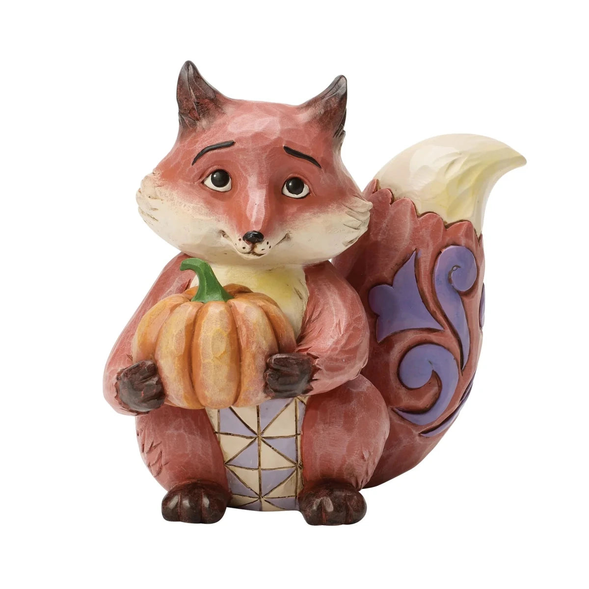 Fox with Pumpkin FIgurine - Nifty Decor & More