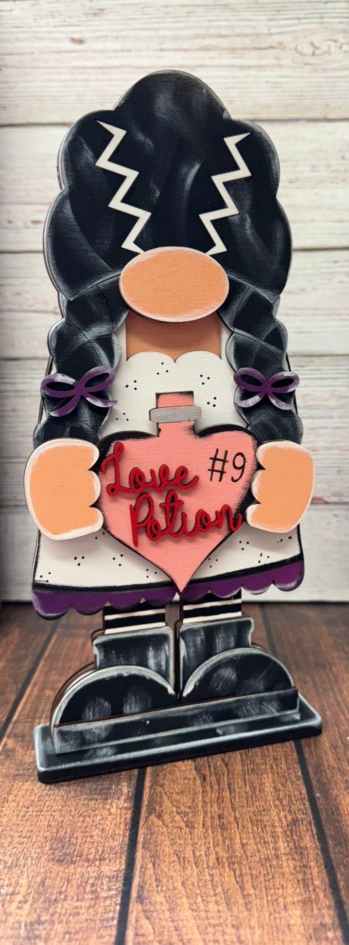 Frankenstein and Bride Gnomes - Nifty Decor & More