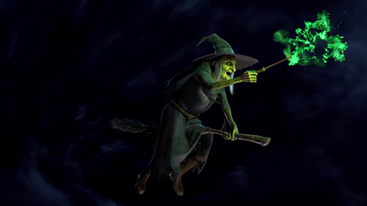 Frightful Flights Scene
