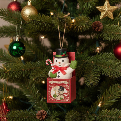 Frosty in the Box Ornament - Nifty Decor & More
