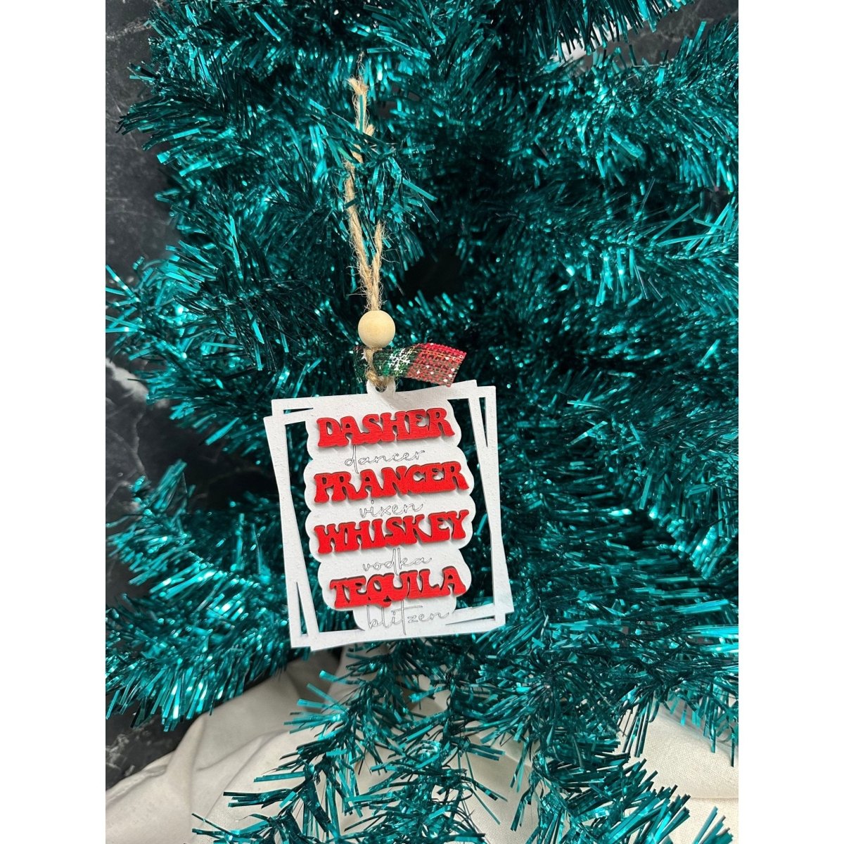 Funny Christmas Sayings Ornaments by NFR Designs - Nifty Decor & More