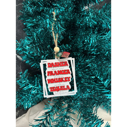 Funny Christmas Sayings Ornaments by NFR Designs - Nifty Decor & More