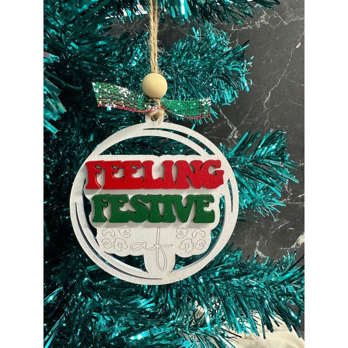 Funny Christmas Sayings Ornaments by NFR Designs - Nifty Decor & More