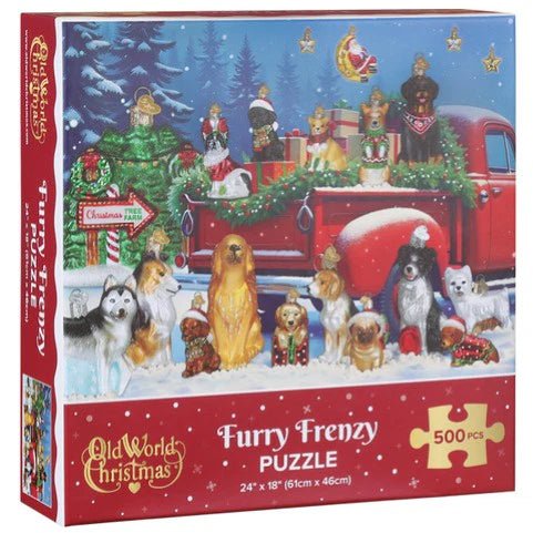 Furry Frenzy Puzzle - Nifty Decor & More