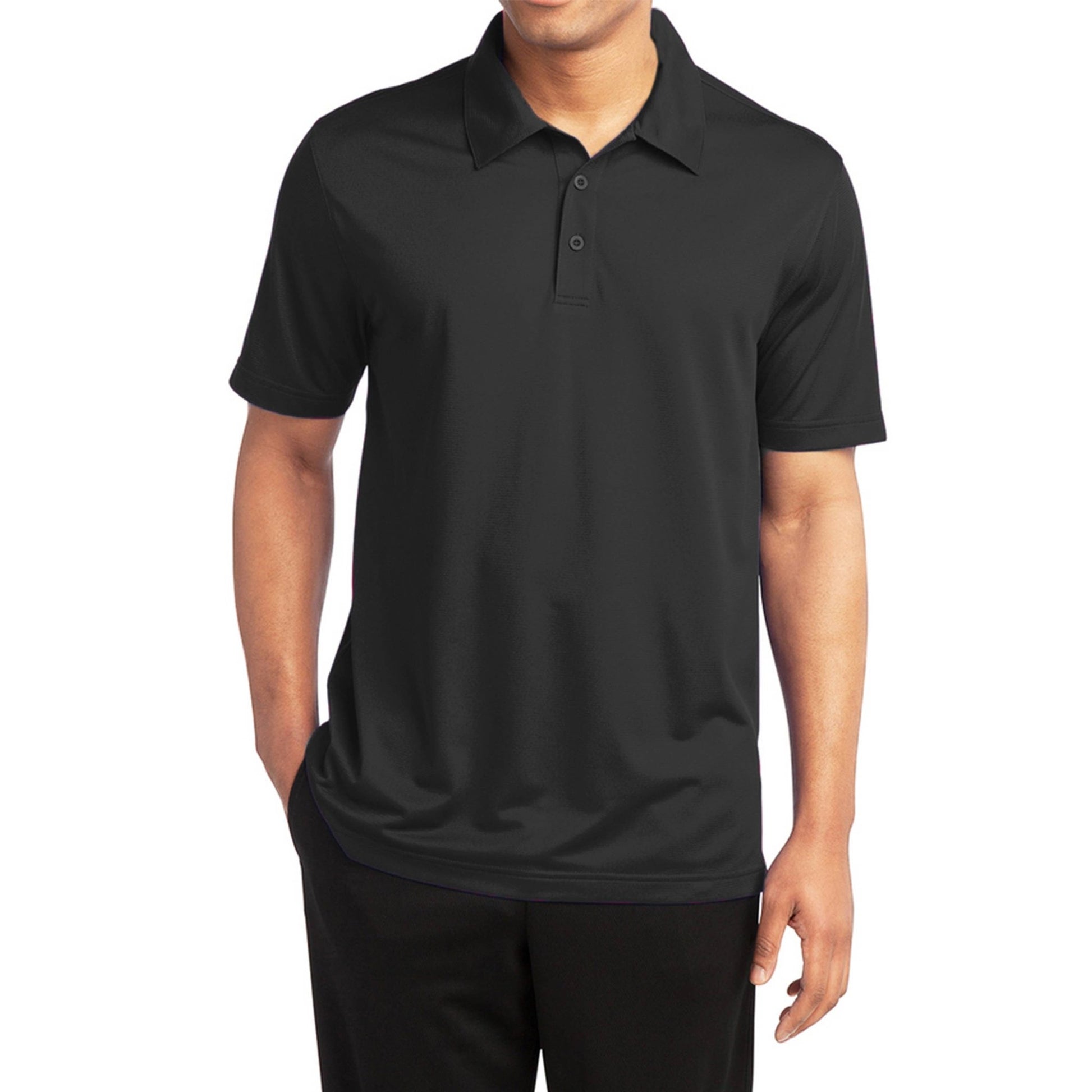 Galaxy by Harvic Men's Dry Fit Moisture-Wicking Polo Shirt