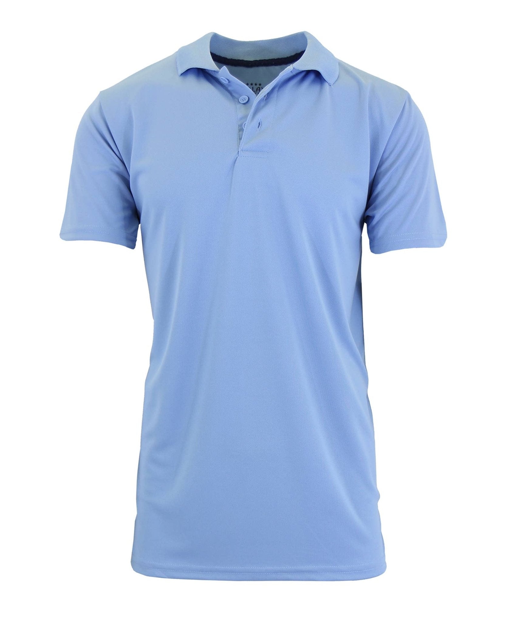 Galaxy by Harvic Men's Dry Fit Moisture-Wicking Polo Shirt
