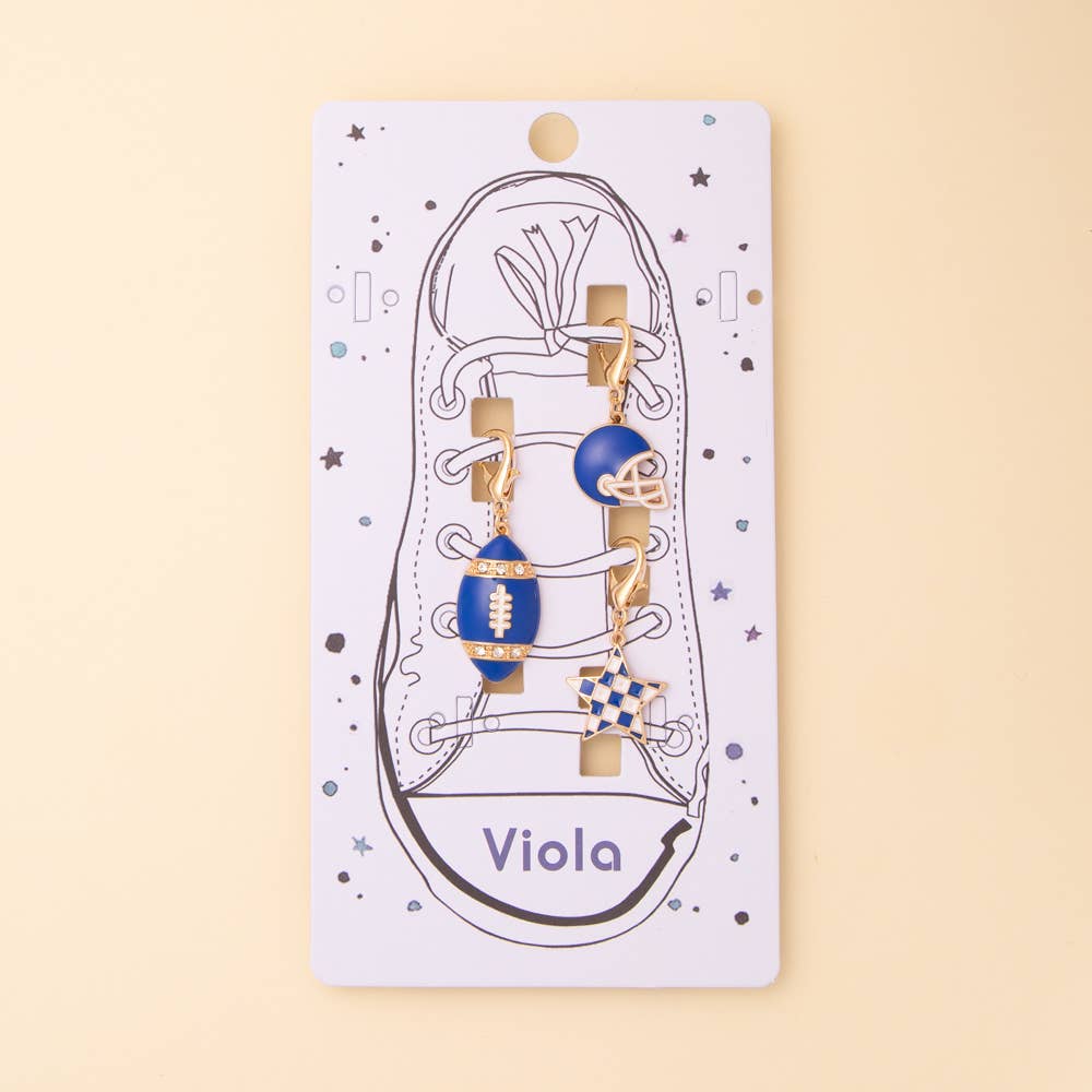 Game Day Football Shoe Charms - Nifty Decor & More