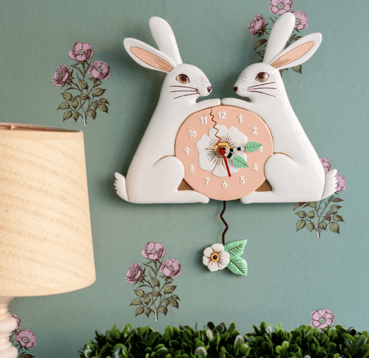 Garden Whisper Wall Clock - Nifty Decor & More