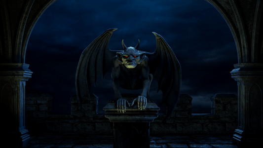 Gargoyle Greetings Scene