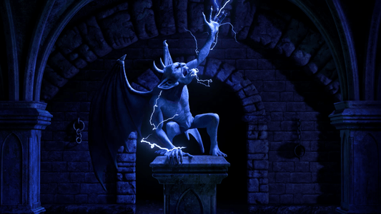 Gargoyle Storms Scene