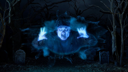 Ghastly Grave Robber Scene