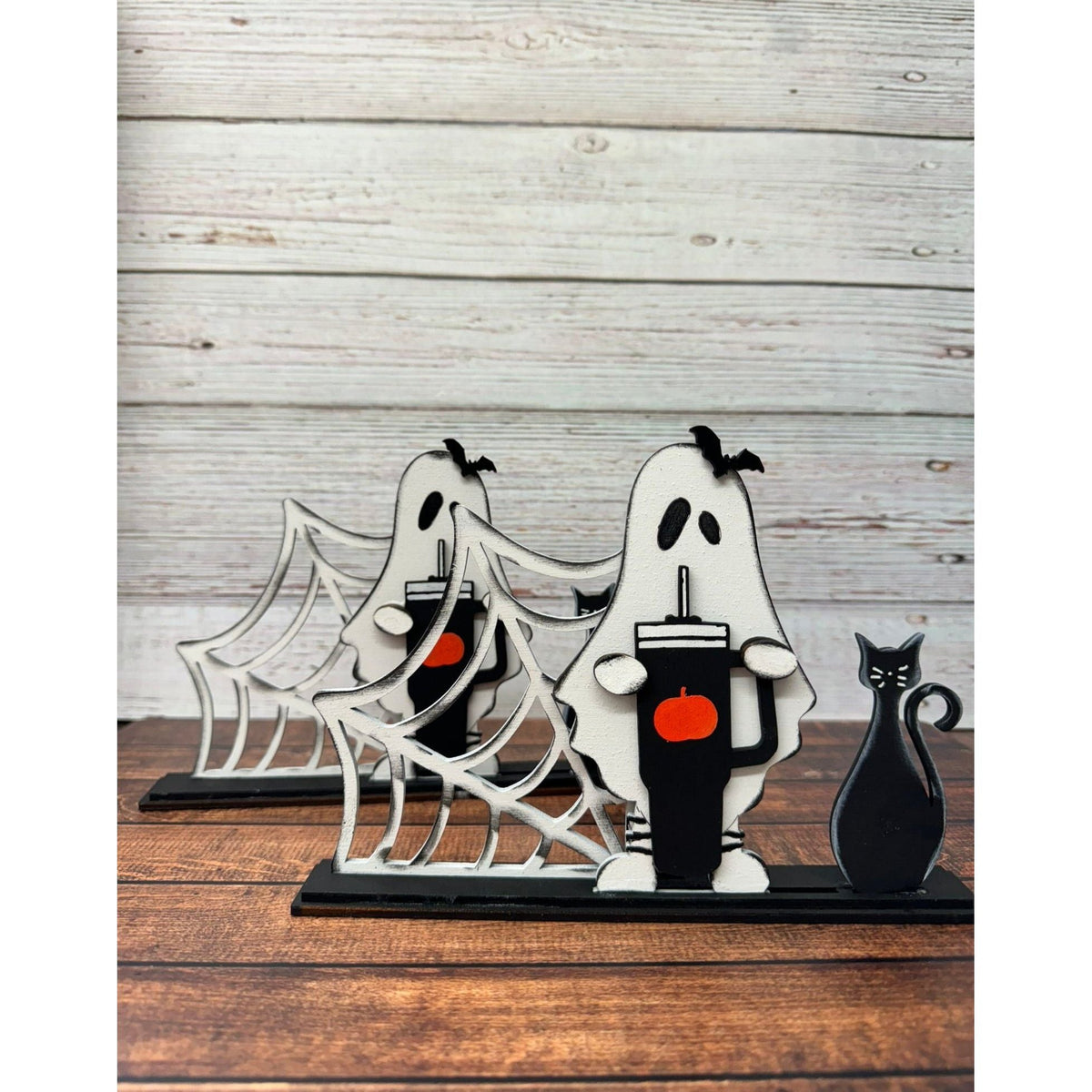 Ghost & Cat Shelf Sitter - Nifty Decor & More