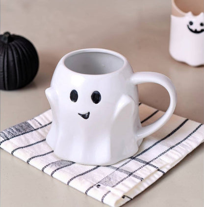 Ghost Mugs, Halloween + Fall Kitchen Drinkware Cute & Modern - Nifty Decor & More